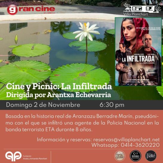 Flyer cine la infiltrada