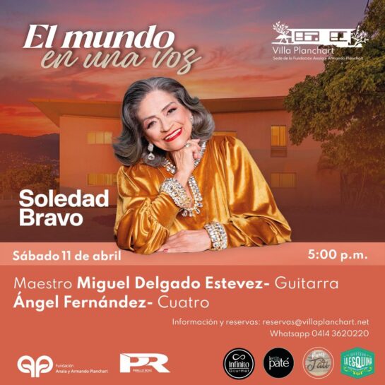 flyer soledad bravo