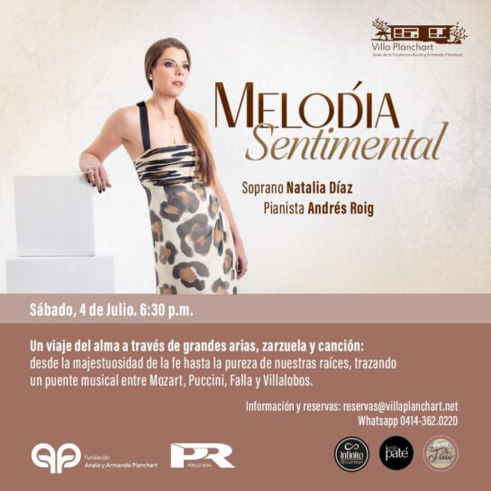 Melodia sentimental flyer